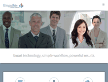 Tablet Screenshot of empathicsoftware.com